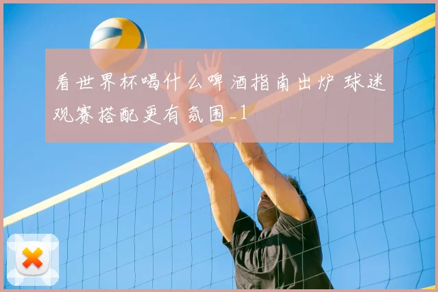 看世界杯喝什么啤酒指南出炉 球迷观赛搭配更有氛围_1