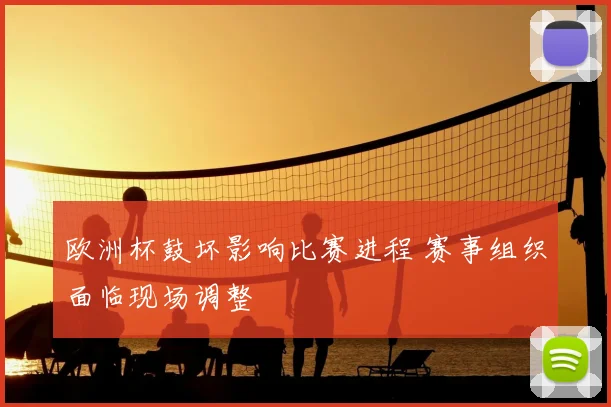 欧洲杯鼓坏影响比赛进程 赛事组织面临现场调整