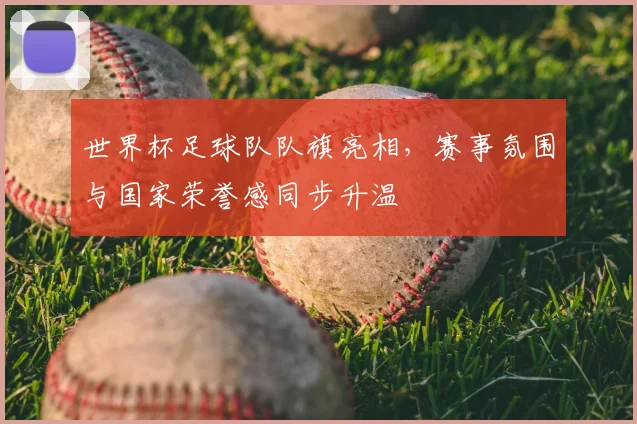 世界杯足球队队旗亮相，赛事氛围与国家荣誉感同步升温