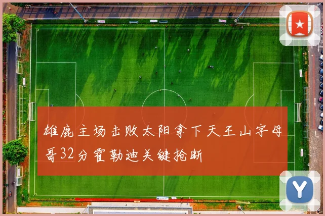 雄鹿主场击败太阳拿下天王山字母哥32分霍勒迪关键抢断