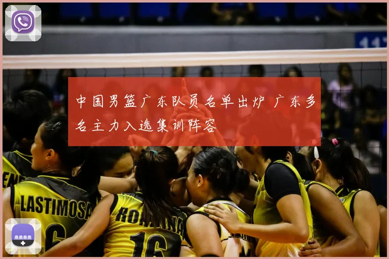 中国男篮广东队员名单出炉 广东多名主力入选集训阵容